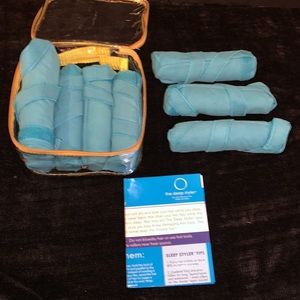Sleep Styler foam rollers. 6” pack of 8. Heatless curlers